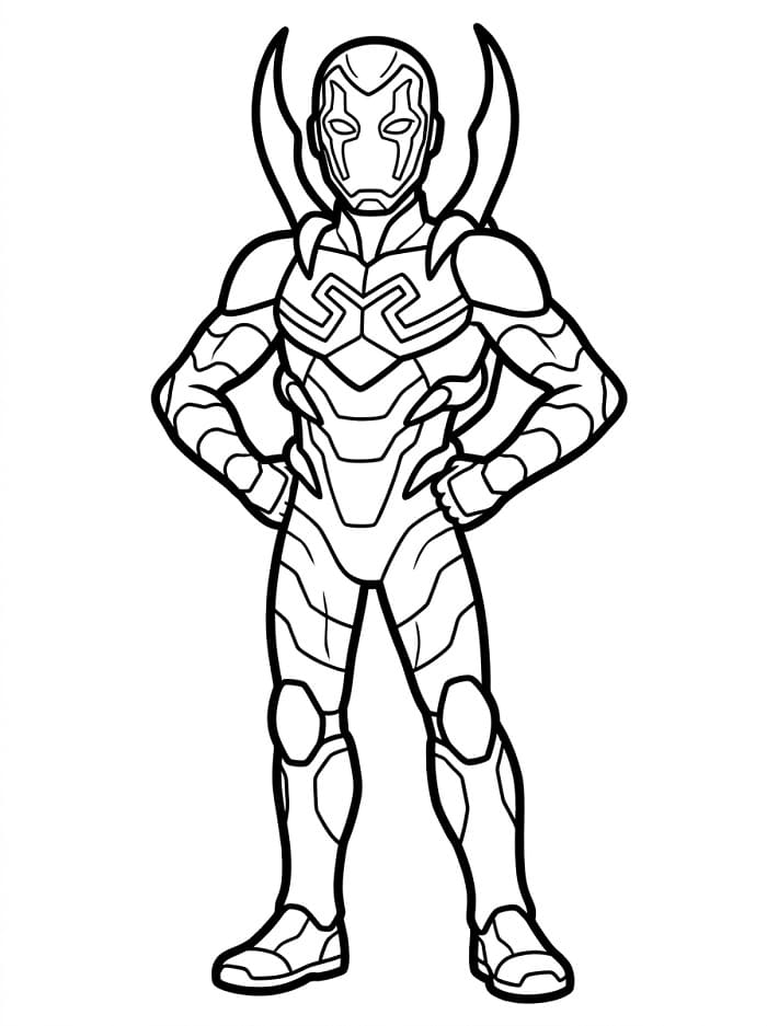 Blue Beetle Đơn Giản