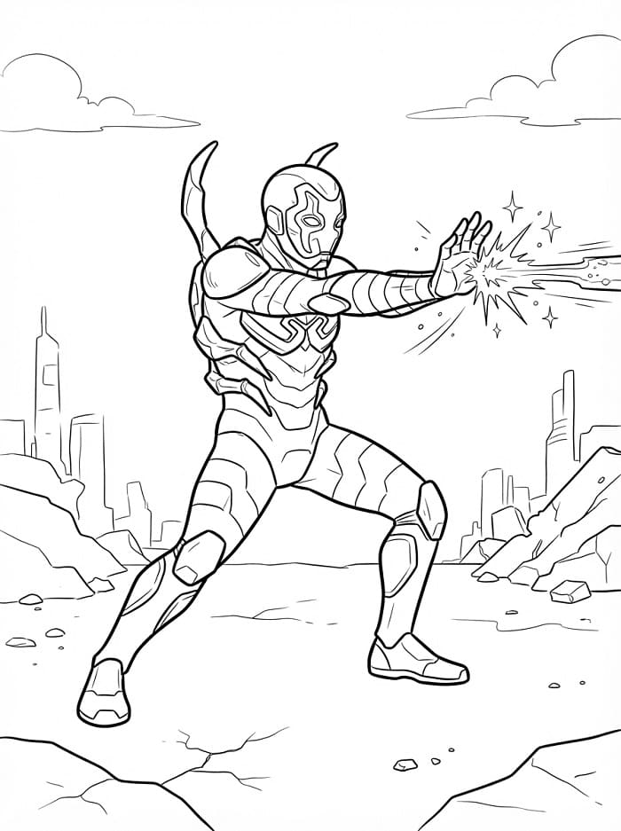 Blue Beetle Ngầu