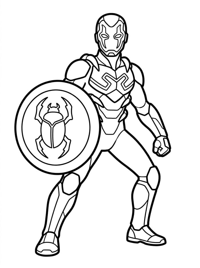 Blue Beetle Trong Hoạt Hình