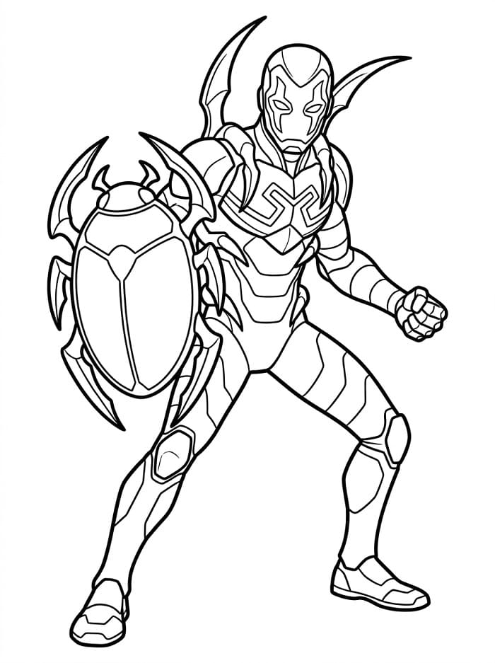 Blue Beetle Và Vũ Khí