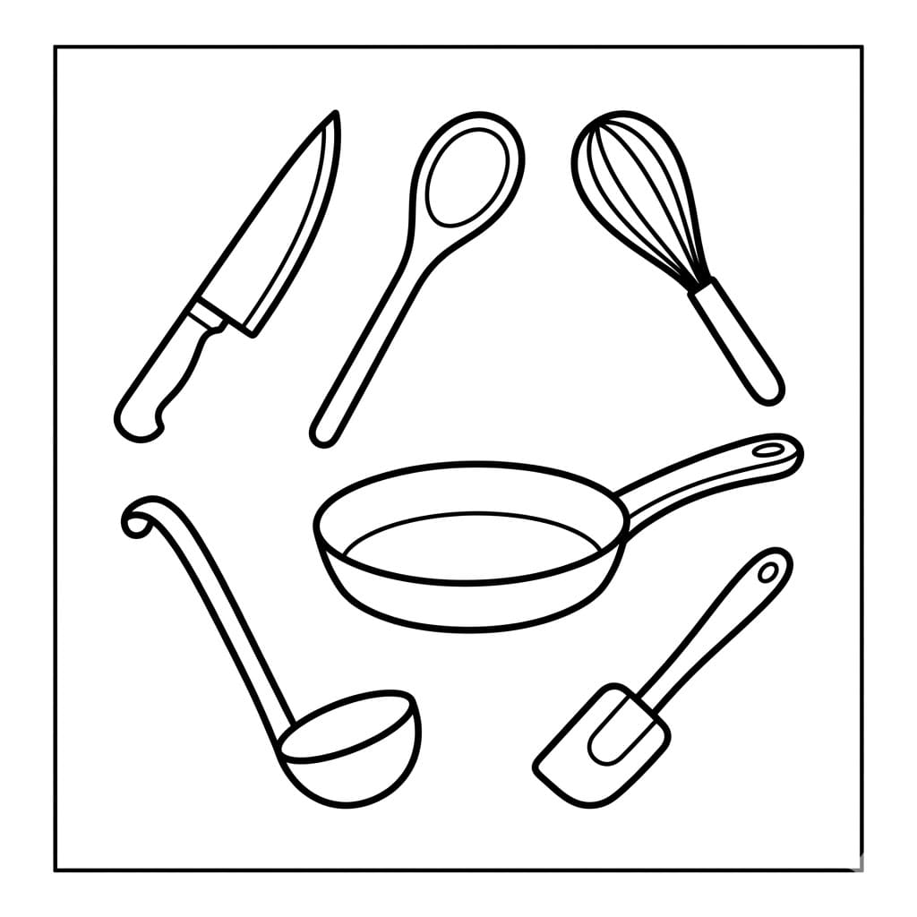 Bộ Dụng Cụ Nấu Ăn