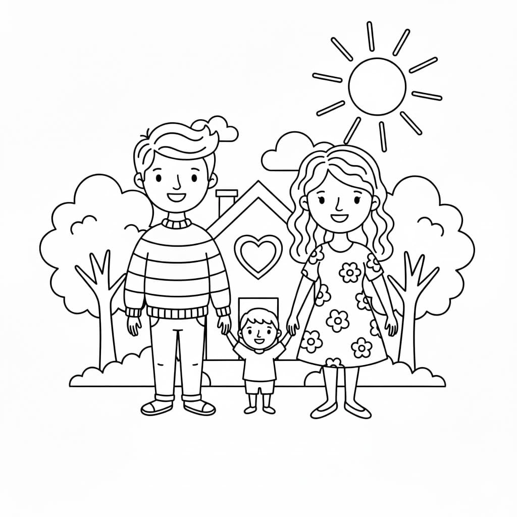 Bố Mẹ Và Bé Trai