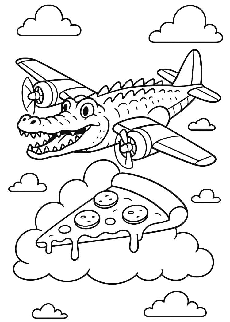 Tô Màu Bombardiro Crocodilo