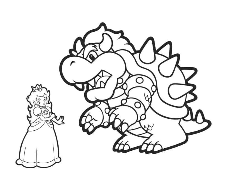 Bowser Với Công Chúa