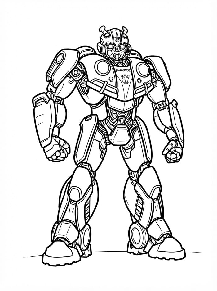 Tô Màu Bumblebee