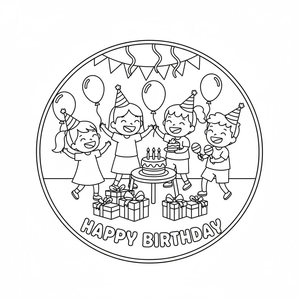 Buổi Sinh Nhật Của Tụi Trẻ