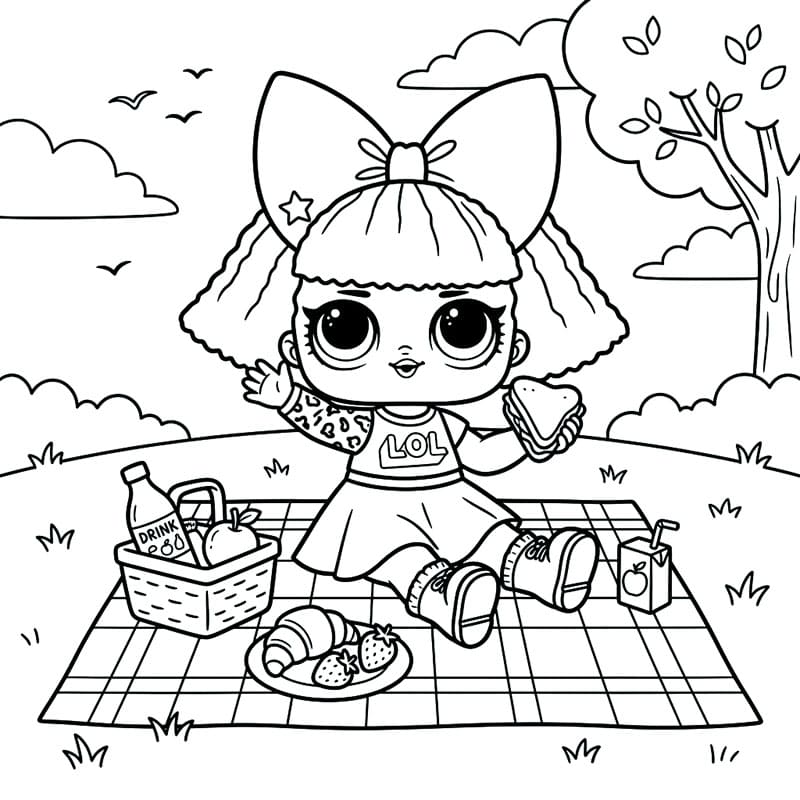 Búp Bê L.O.L Surprise Đi Picnic
