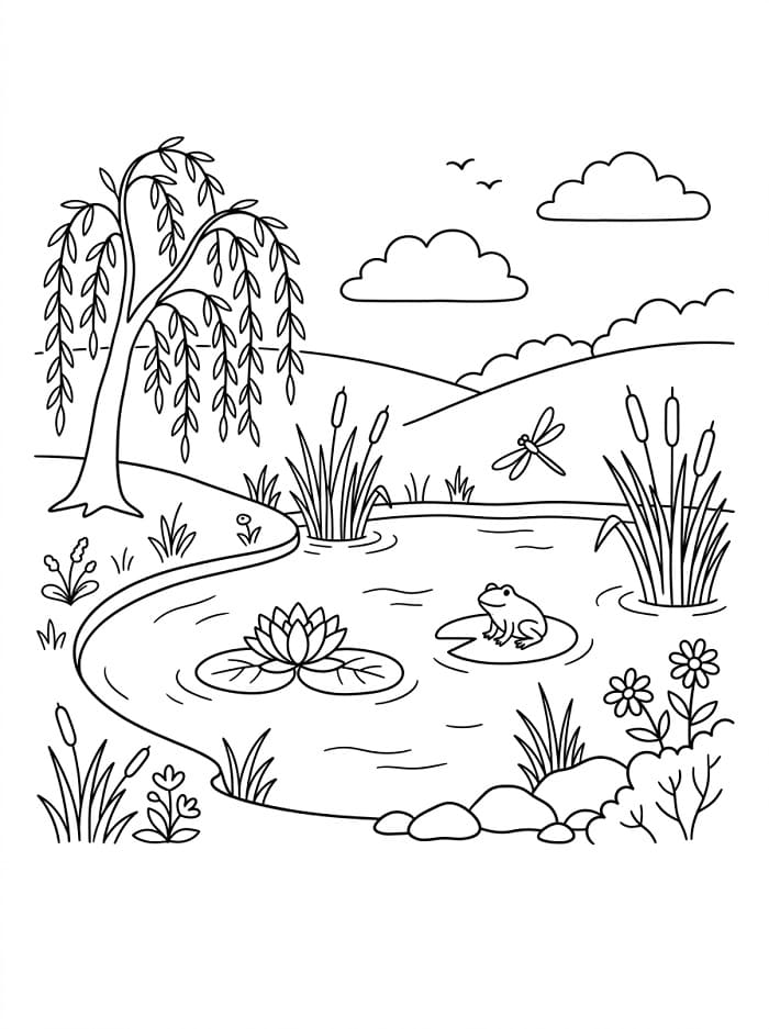 Cái Ao Nhỏ Đẹp