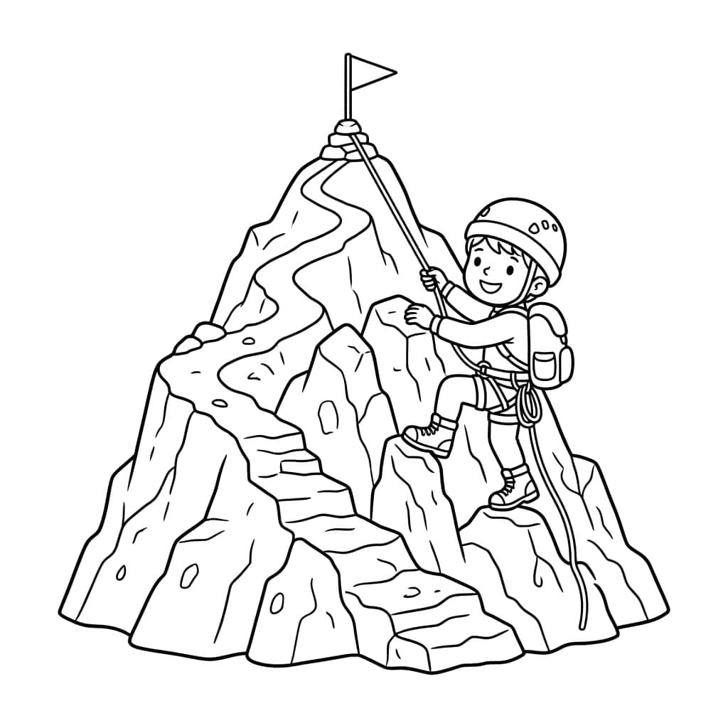 Cắm Cờ Trên Đỉnh Núi