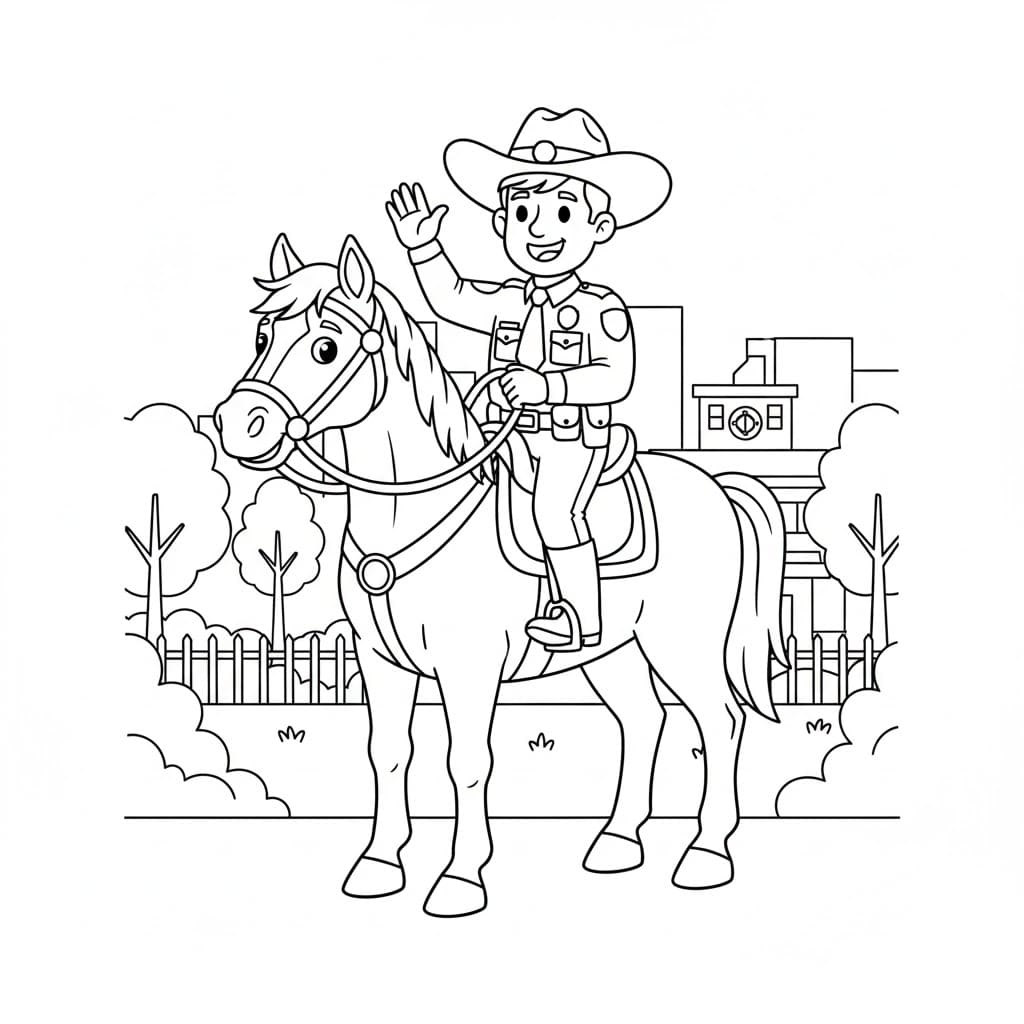 Cảnh Sát Cưỡi Ngựa