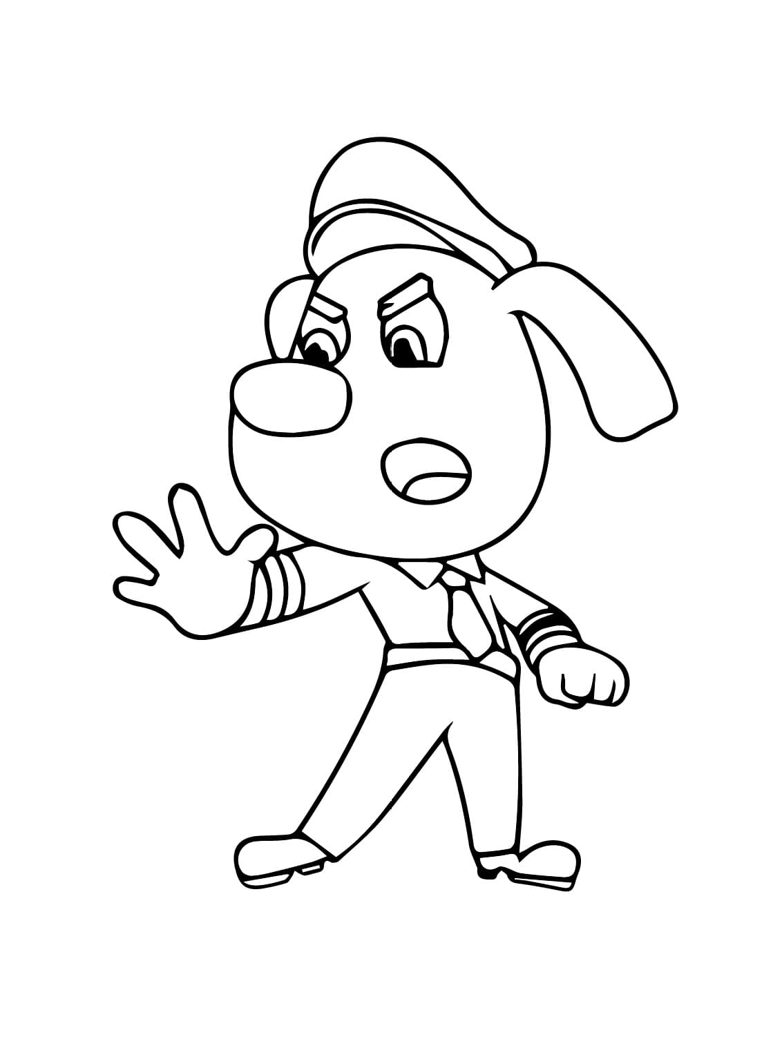Cảnh Sát Trưởng Labrador Đơn Giản