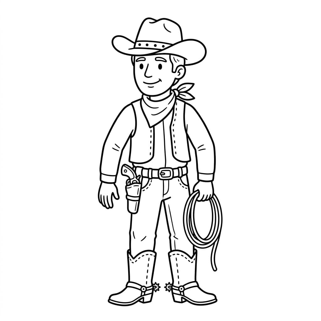 Cao Bồi Đứng Nghỉ