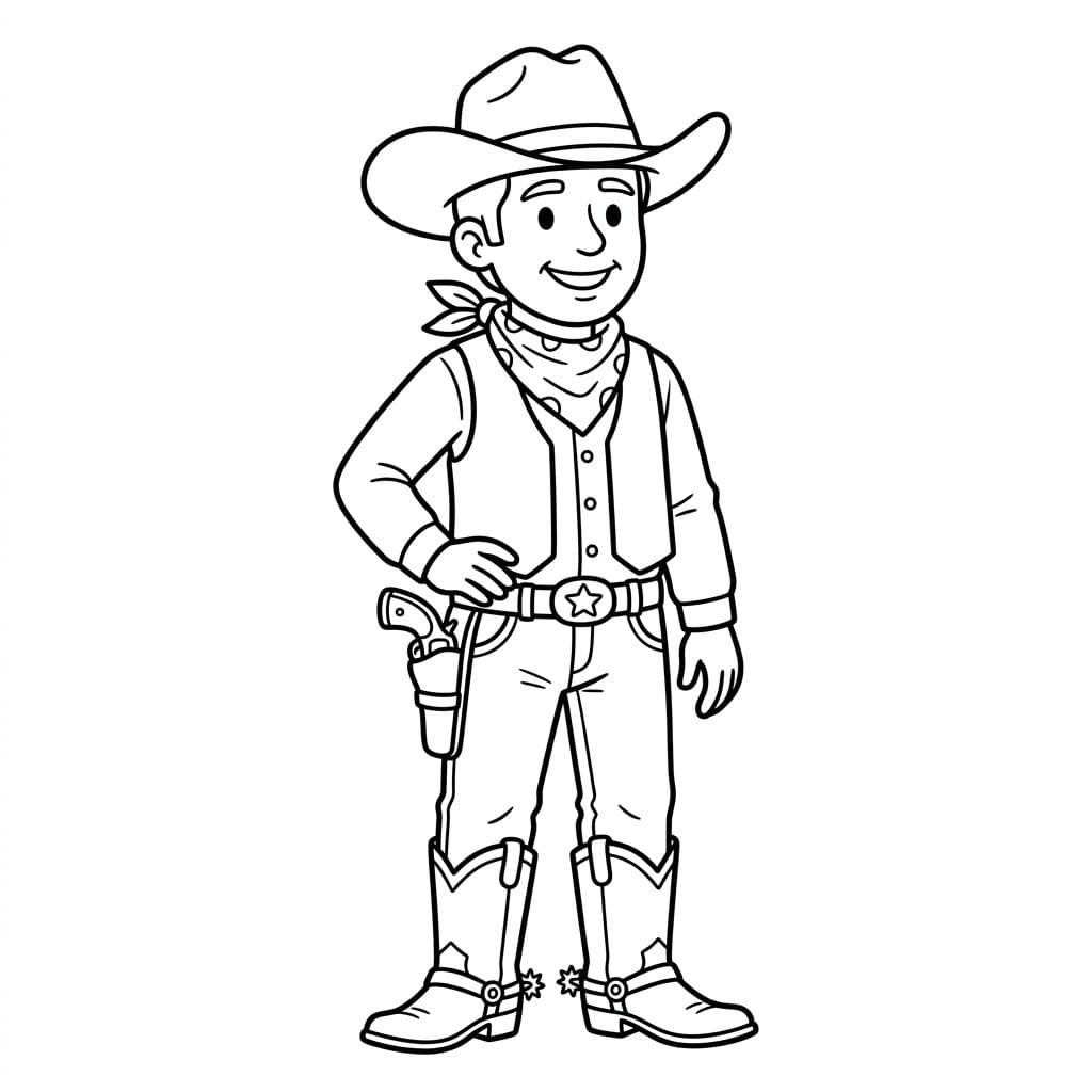 Cao Bồi Đứng Tự Tin