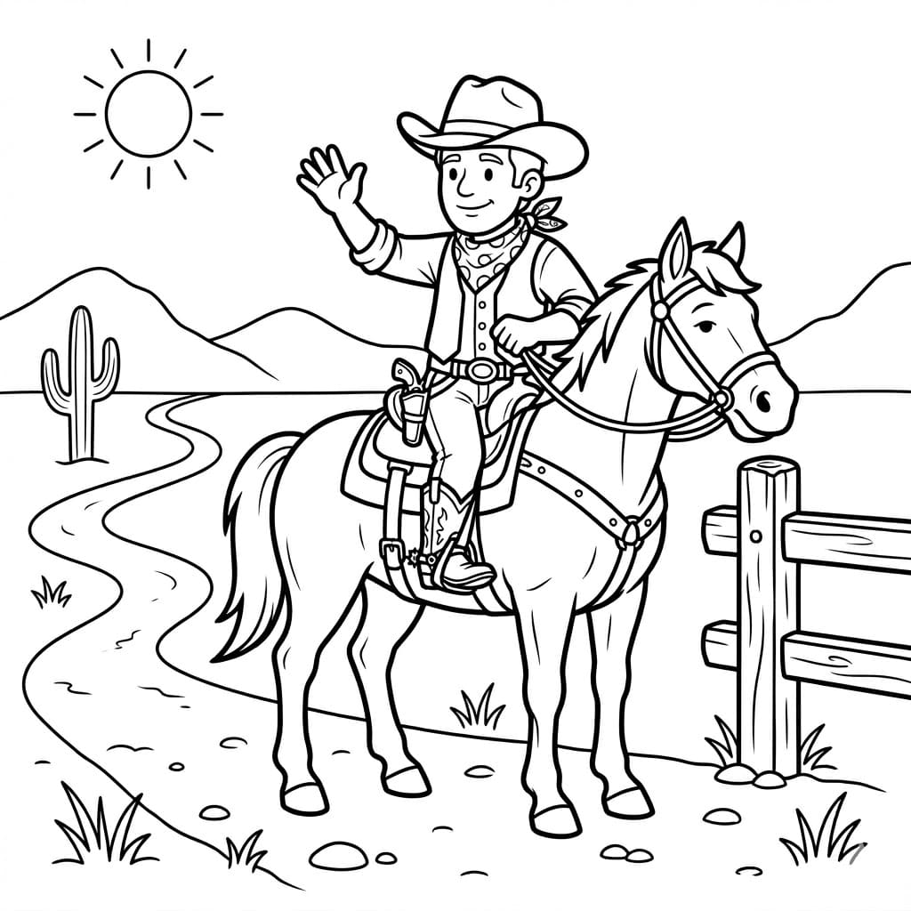 Cao Bồi Giơ Tay Chào