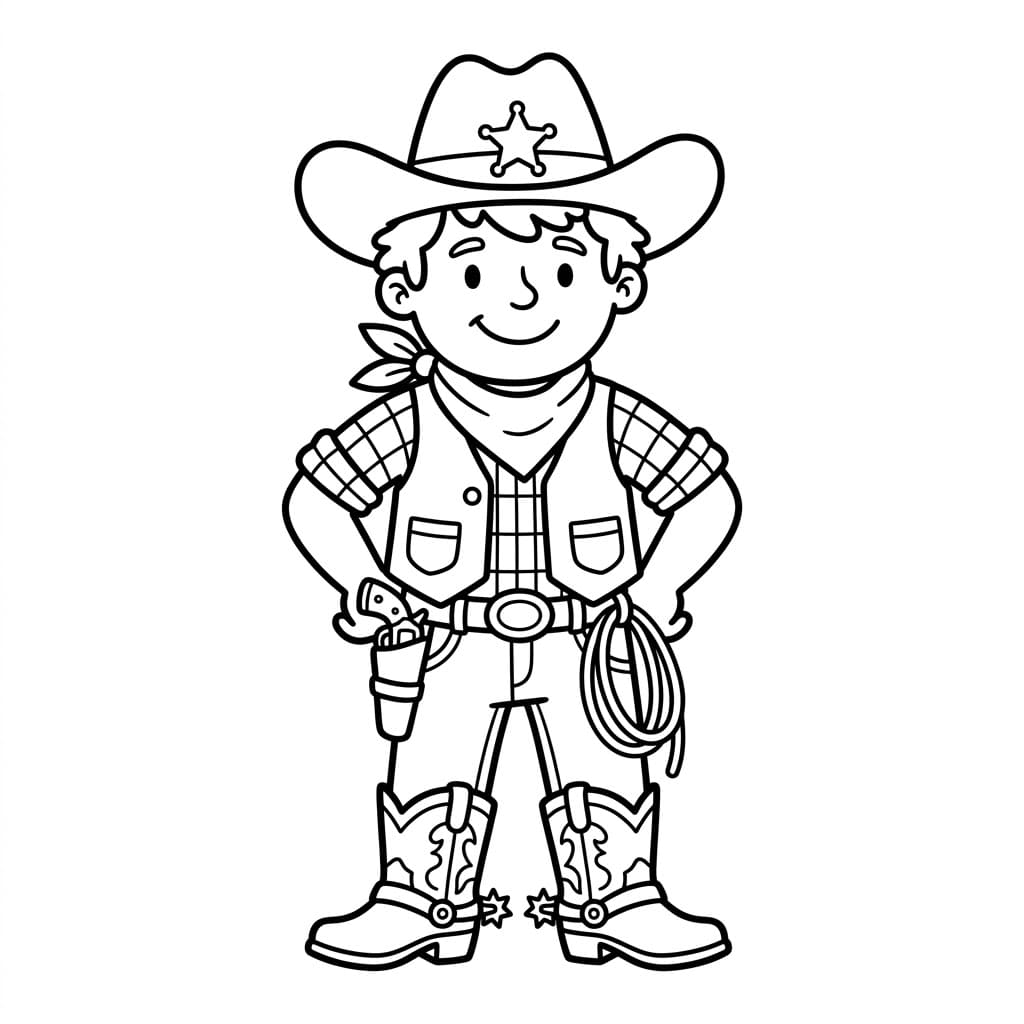 Cao Bồi Nhí Dễ Thương