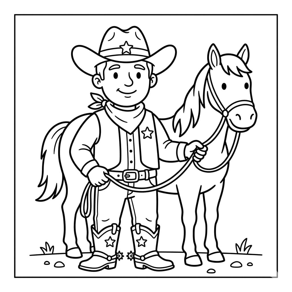 Cao Bồi Và Ngựa