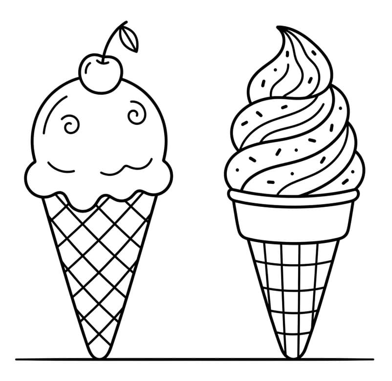 Cặp Đôi Kem Đáng Yêu