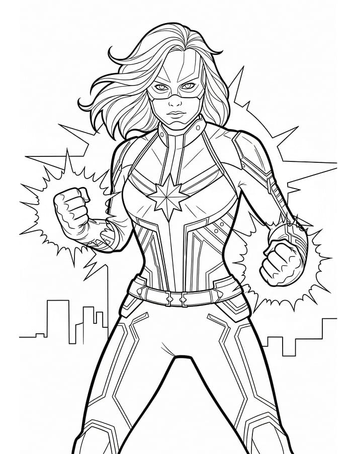 Captain Marvel Anh Hùng