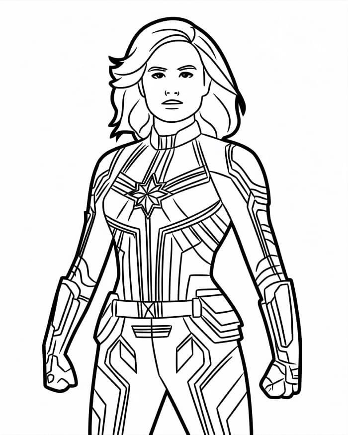 Captain Marvel Mạnh Mẽ