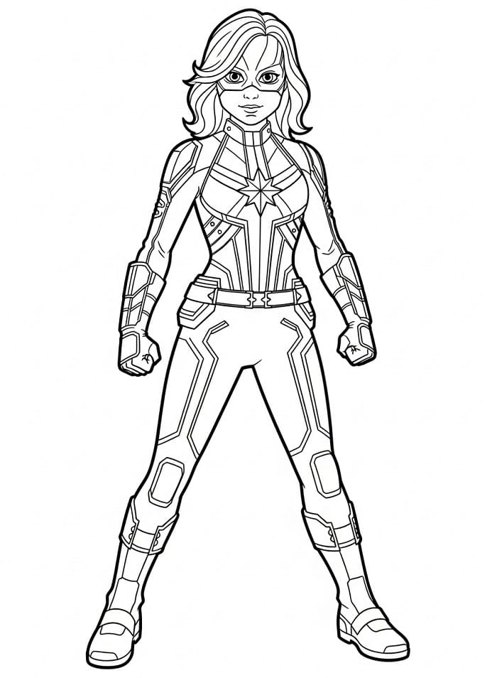 Captain Marvel Rất Ngầu