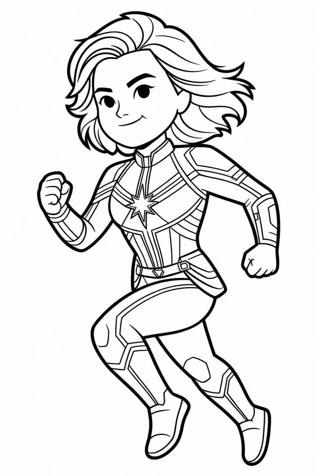Captain Marvel Vui Vẻ