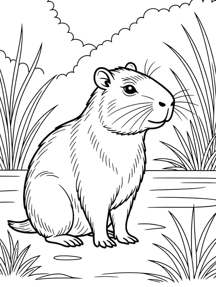 Capybara Xinh Xắn