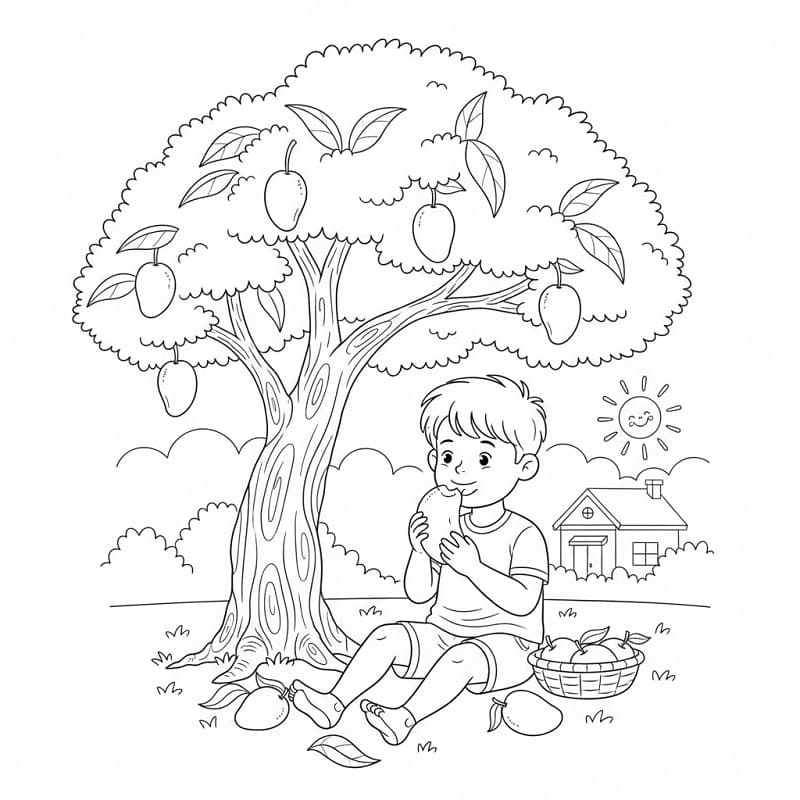 Cậu Bé Dưới Cây Xoài