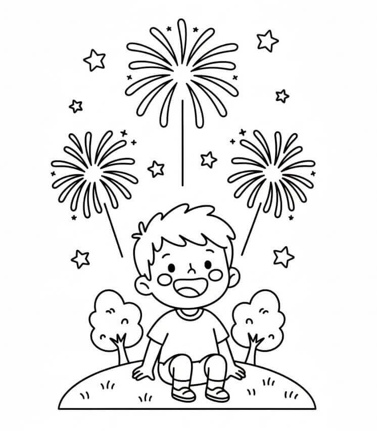 Cậu Bé Và Pháo Hoa