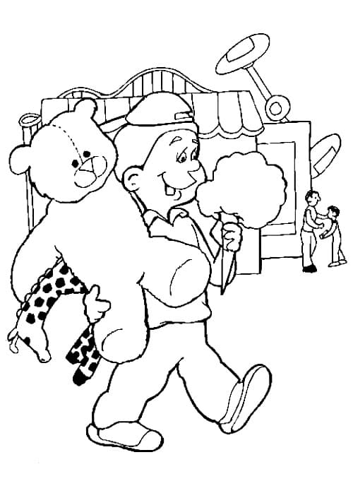 Cậu Bé và Kẹo Bông Gòn