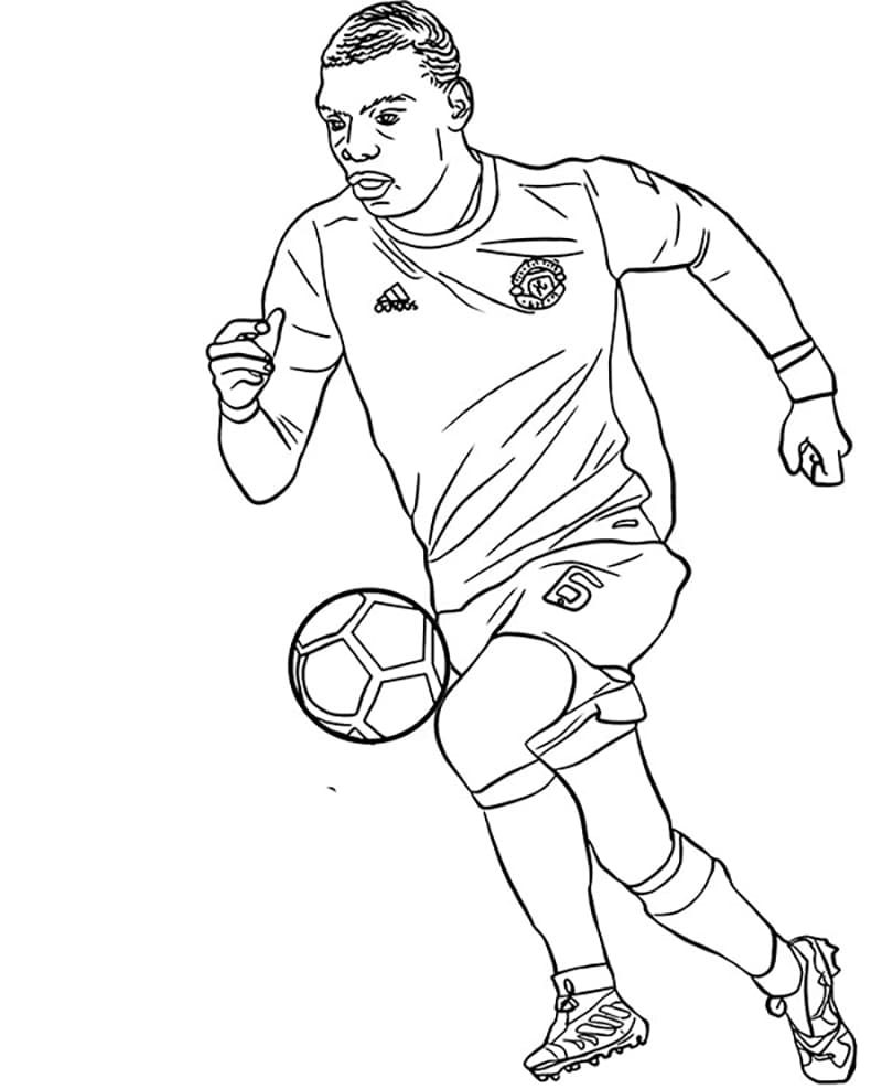 Cầu Thủ Bóng Đá Paul Pogba