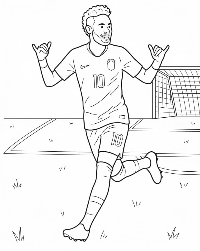 Cầu Thủ Neymar Cười