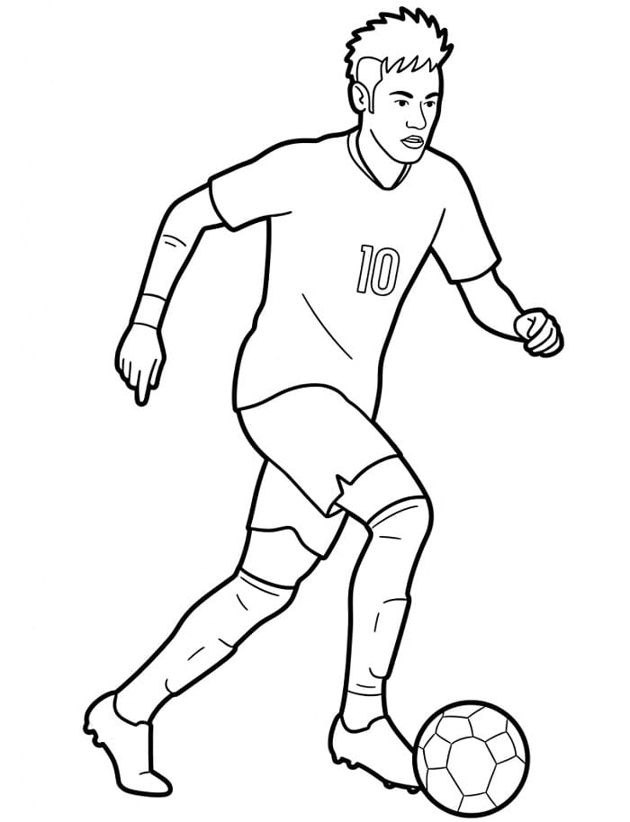 Cầu Thủ Neymar Trên Sân