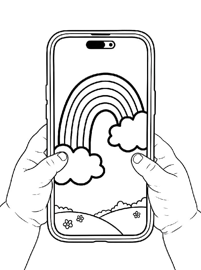 Cầu Vồng Trên Iphone