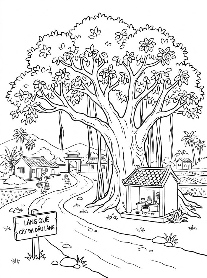 Cây Đa Đầu Làng