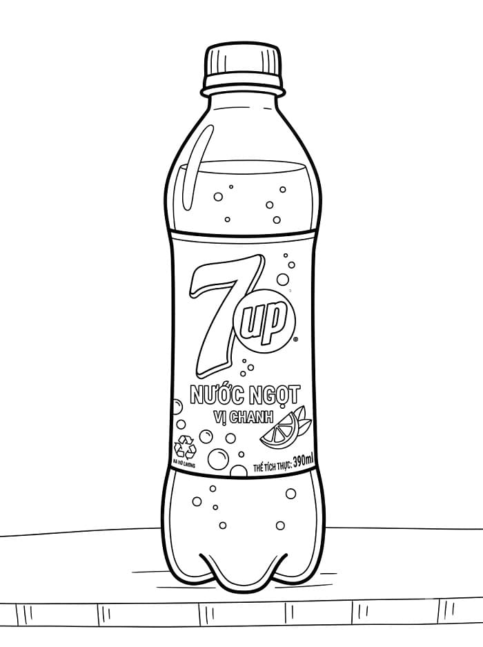 Chai Nước Ngọt 7up