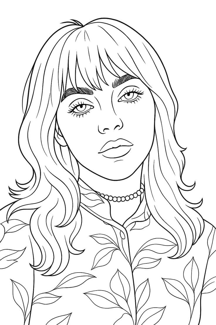 Chân Dung Ca Sĩ Billie Eilish