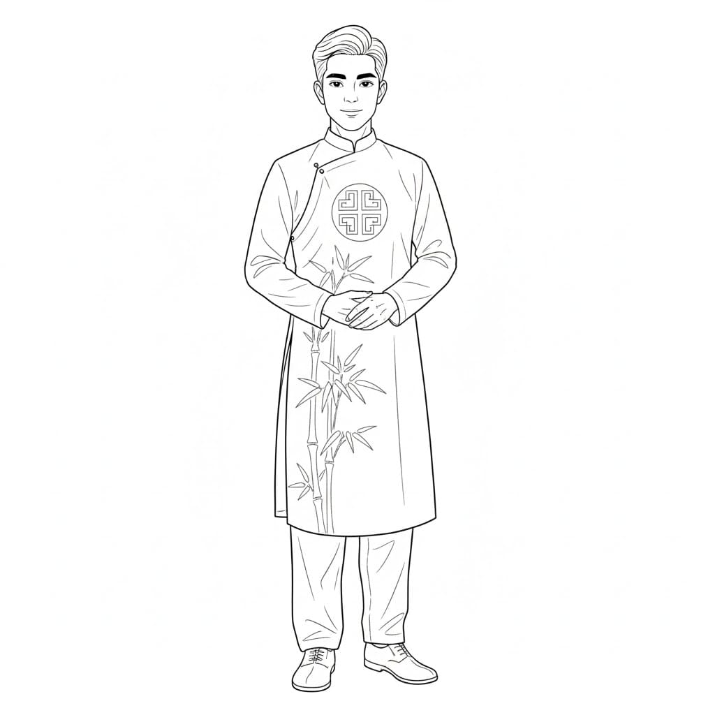 Chàng Trai Mặc Áo Dài