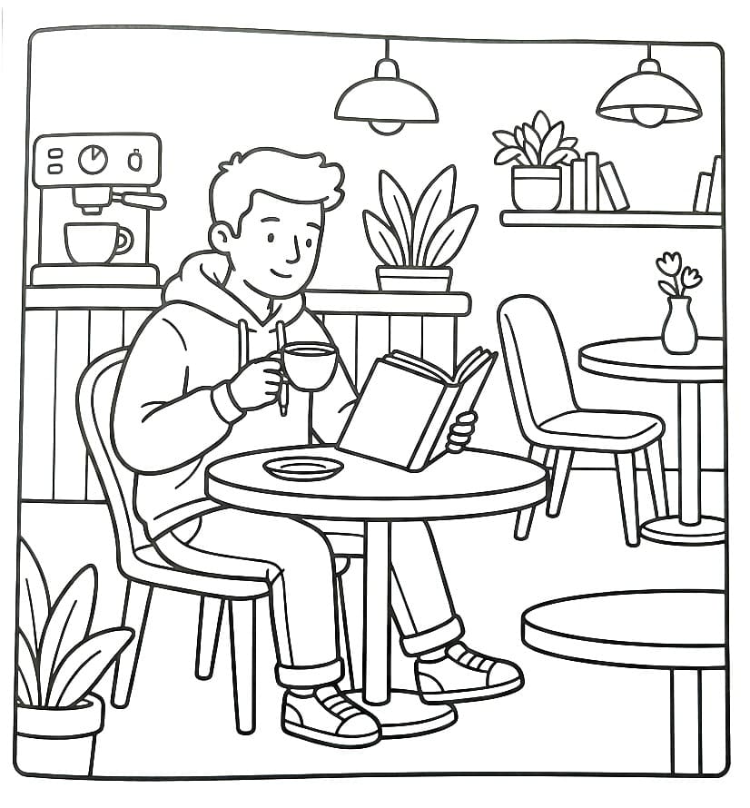 Chàng Trai Trong Quán Cà Phê