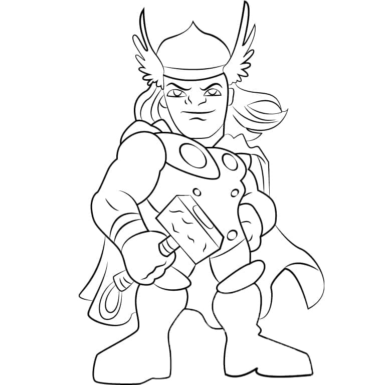 Chibi Thor Ngầu