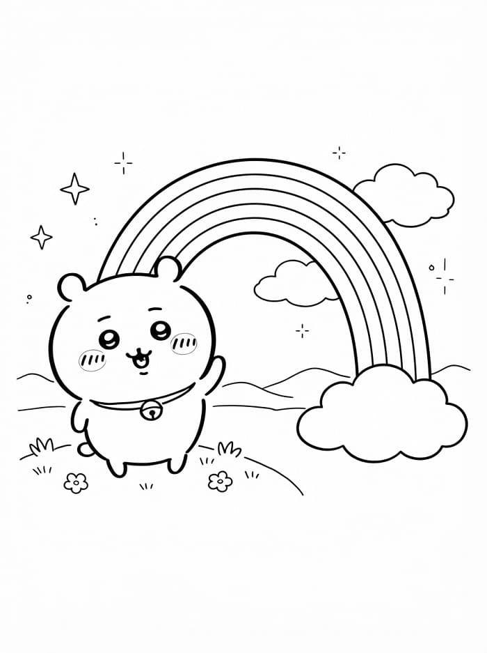 Chiikawa Và Cầu Vồng