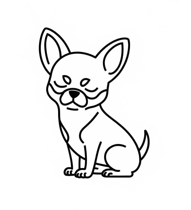 Chó Chihuahua Đơn Giản