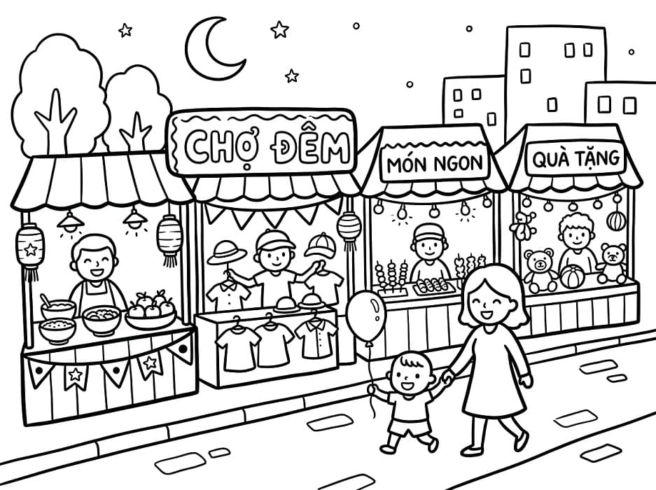 Chợ Đêm Vui Vẻ