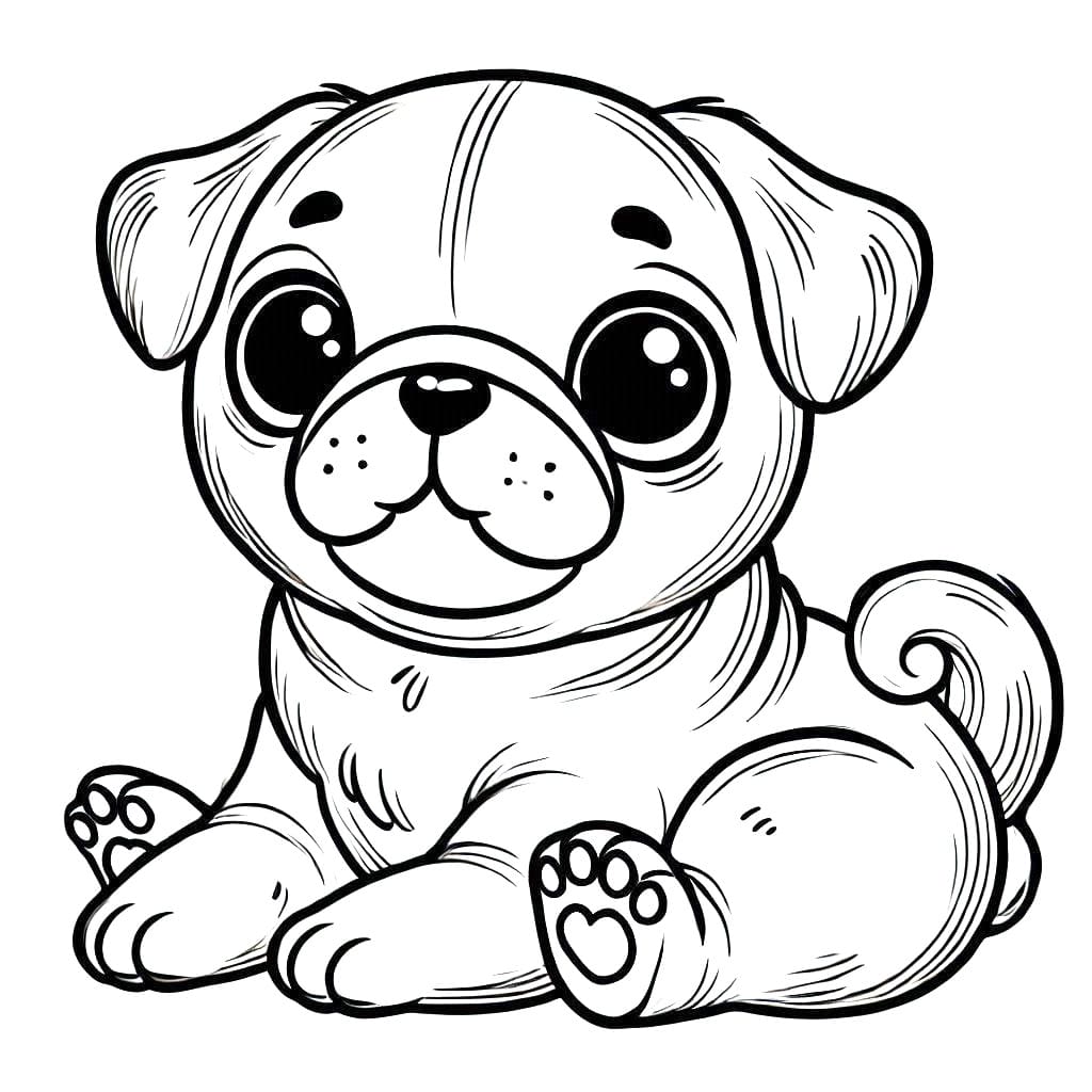 Chó Pug Con
