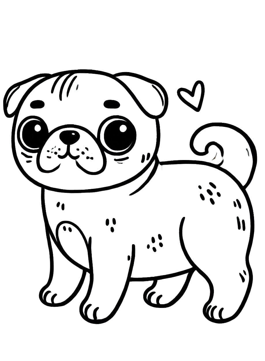 Chó Pug Rất Đáng Yêu