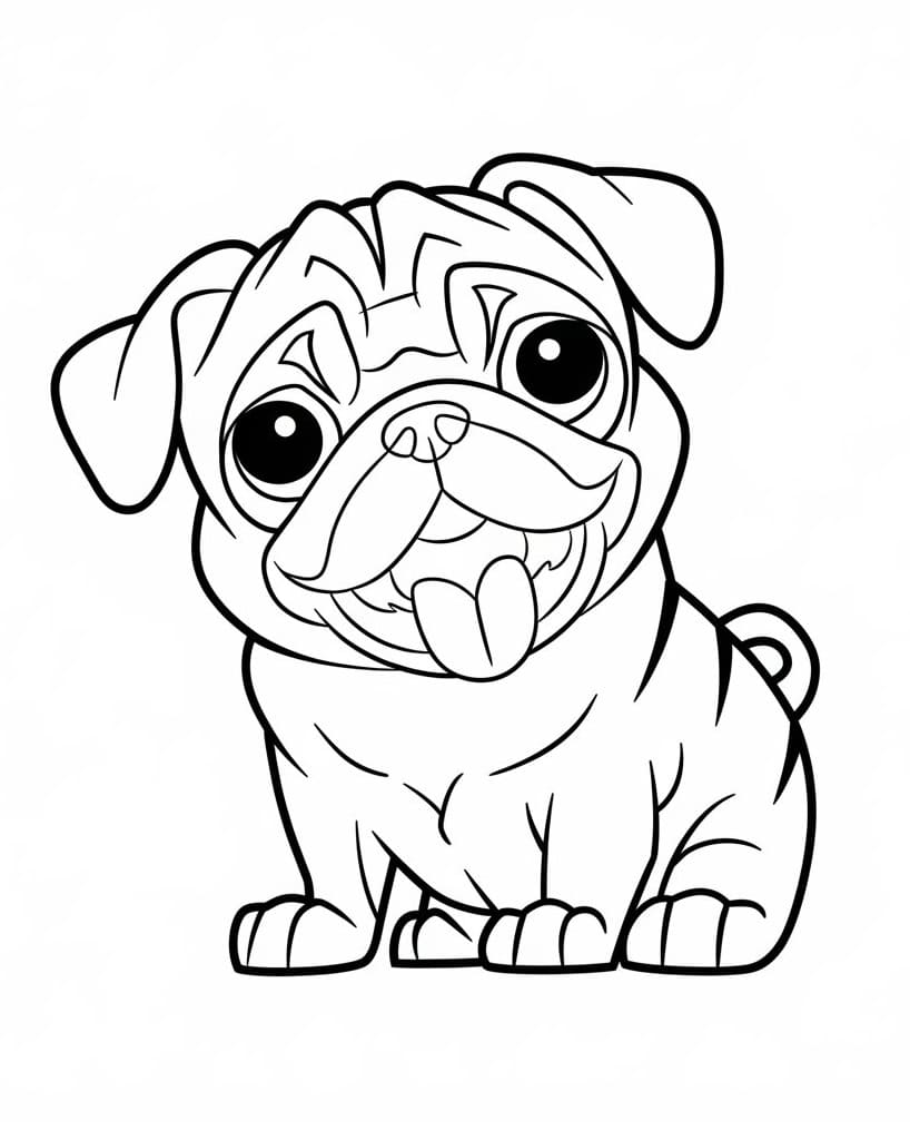 Chó Pug Vui Mừng