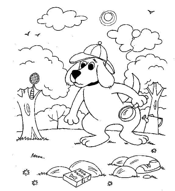Chú Chó Clifford Tò Mò