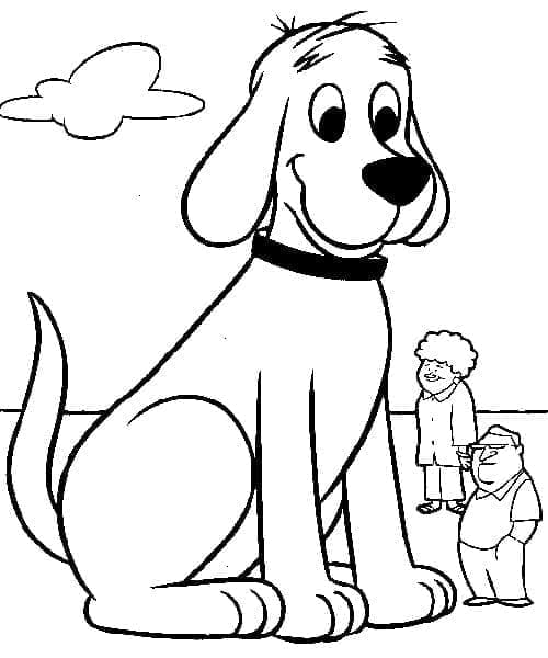 Tô Màu Chú Chó Clifford
