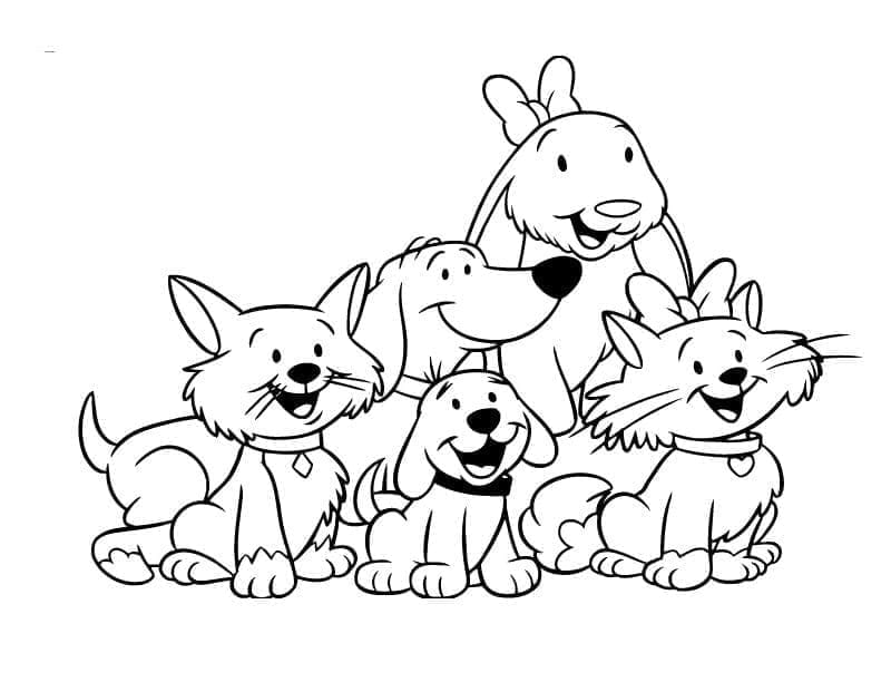 Chú Chó Clifford và Bạn Bè