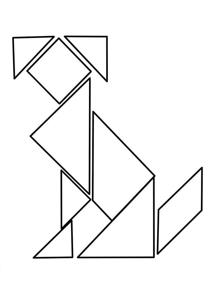 Chú Chó Tangram