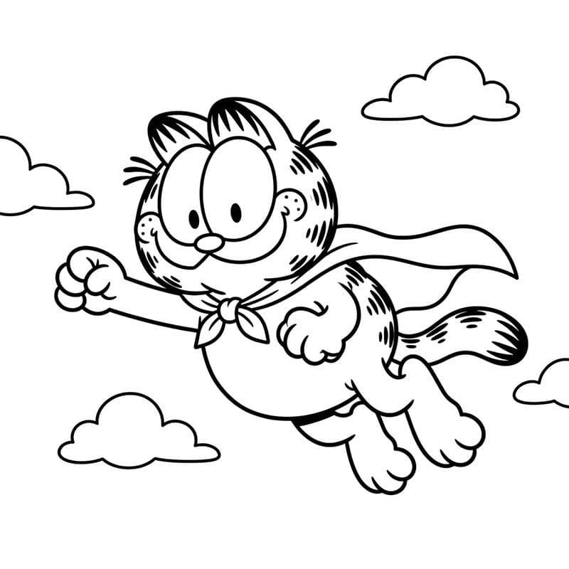 Chú Mèo Garfield Siêu Anh Hùng
